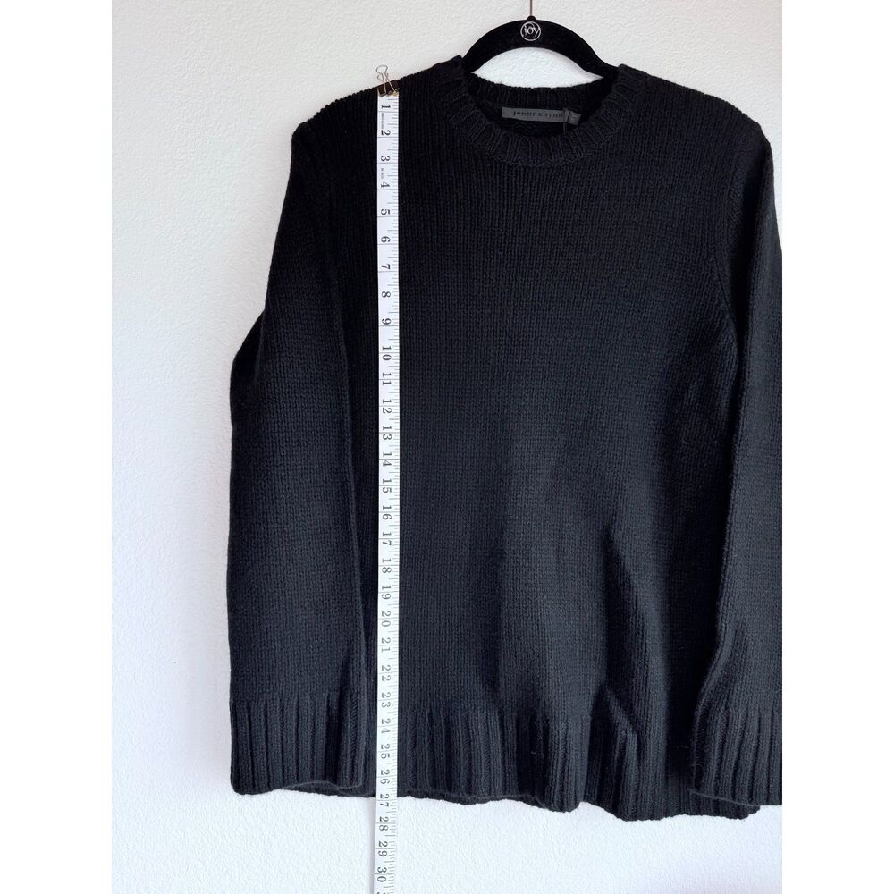 NEW Jenni Kayne 100% Cashmere Amelia Crew Neck Oversized Sweater in Black Sz XXS - Picture 14 of 16
